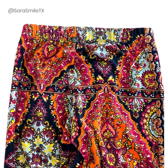 BILLABONG - Gypsy Den - Boho Print Plush Velvet Leggings - Picture 6 of 12
